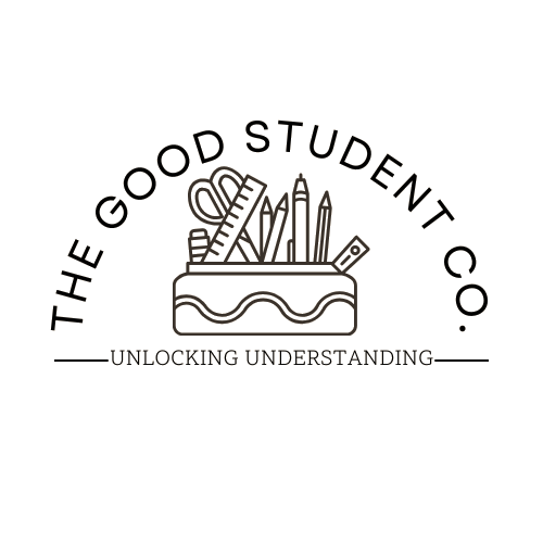 The Good Student Co. line-art mark